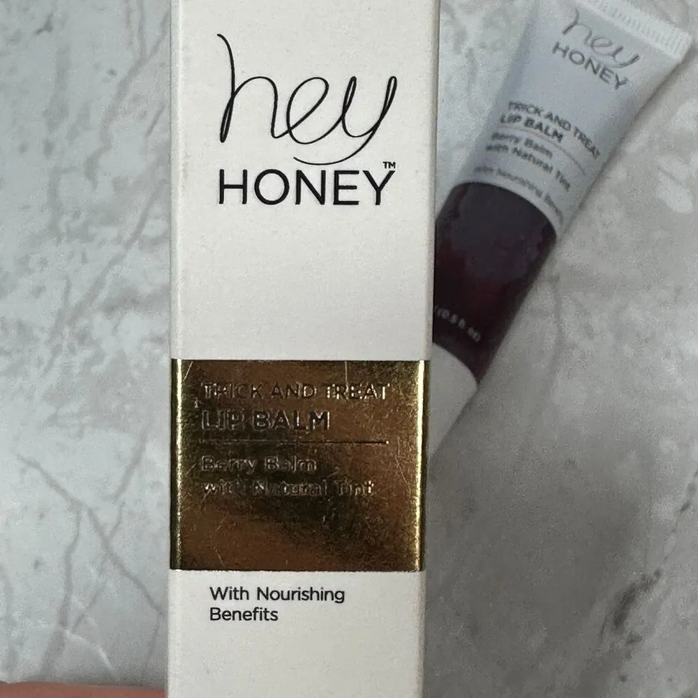 Hey Honey Trick and Treat Lip Balm Berry 15 mL/ 0.5 fl oz New In Box